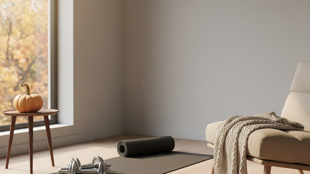 Home Gym Setup in Fall