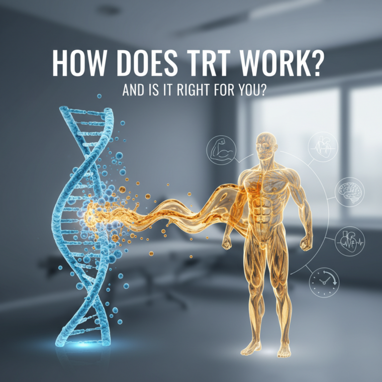 TRT Explained: Testosterone Replacement Therapy benefits, risks, hormone levels. Is TRT right for you?