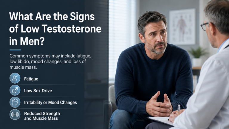 Signs of low testosterone in men